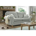 Claremont 3 Seater Sofa Settee Vulcan Chalk Fabric