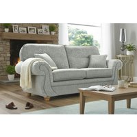Claremont 3 Seater Sofa Settee Vulcan Chalk Fabric