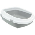Trixie Primo XXL Cat Litter Tray - Grey/ white