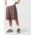 Home Grown Dover Check Shorts, marrón