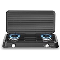 Cucina a gas Sogo con 2 fuochi per uso esterno 2x2 2kW 57 7x28 7x5 3