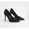 Zapatos De Salón Con Tacón De Aguja, Negro