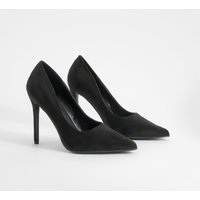 Zapatos De Salón Con Tacón De Aguja, Negro