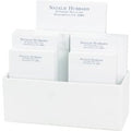 Distinctive 7-Tablet Set - White with Linen holder