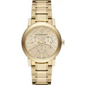 Burberry Bu9753 City Chronograph Gold Dial Men's Watch