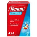 Rennie Peppermint Flavoured 24 Tablets