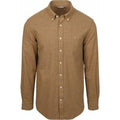 McGregor Hemd Flanel Melange Camel