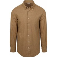 McGregor Hemd Flanel Melange Camel