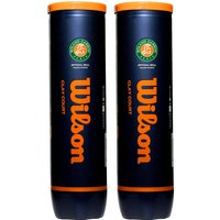 Wilson Roland Garros Official Bi Pack 2 tubes de 4