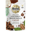 Biona Organic Cacao Coconut Rolls - 100g