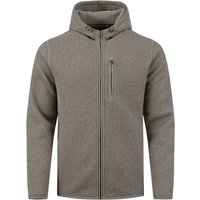 Weird Fish Lockie Full Zip Bonded Fleece Hoodie Limestone Size 4XL