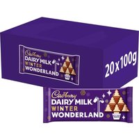Dairy Milk Winter Edition 100g Christmas Bar (Box of 20)