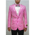 Paisley-100 Fuschia - Mens Wholesale Blazers