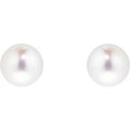 Classic Collection 6x6.5mm Grade A+ Akoya Pearl Stud Earrings
