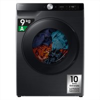 Samsung - Lavasciuga Wd90dg6g94bbu3 9/5kg Classe A-nera Con Oblò E Display Nero