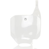 Acerbis Front Number Board - Honda CR80 1996-2002, CR85 2004-06 - White