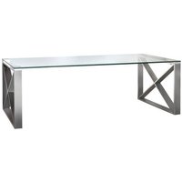 Zenith - Coffee Table - Glass and Chrome