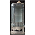 Casa Padrino Barock Vitrine Silber