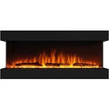 Feroza 137 cm - Elektro Wandkamin Schwarz