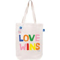 Love Wins Natural Portrait Tote Bag