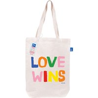 Love Wins Natural Portrait Tote Bag
