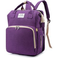 Waterproof Baby Nappy Changing Backpack & Portable Travel Cot - 7 Colours, Large Capacity, Nylon | Wowcher