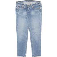 LEVI'S Womens Jeans Blue Regular Skinny W28 L26