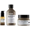 L'Oréal Professionnel Absolut Repair Molecular Shampoo 300ml, Hair Mask 250ml & Bi-Phase Hair Oil for Damaged Hair 30ml