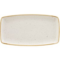 Churchill Stonecast Barley White Oblong Plate 11.6 Inches / 29.5cm (Case of 12)