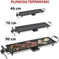 Plancha TEPPANYAKI 46, 70 ou 90 cm