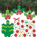 Holly Berries Mix & Match Decoration Kits (Pack of 8)