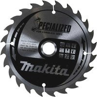 Makita SPECIALIZED Cordless Wood Cutting Saw Blade 190mm 40T 20mm