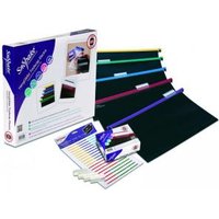 Snopake HangGlider Suspension Files Polypropylene 15mm V-base Foolscap