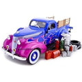 1937 Studebaker Pickup  Blue With Accessories 1/24 Diecast Car by Unique Replicas