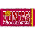 Chocolade Tony's Chocolonely melk karamel biscuit reep 180gr