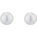 Classic Collection 7x7.5mm Grade AA Akoya Pearl Stud Earrings