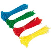 Sealey 200 Piece Assorted Colours Cable Ties