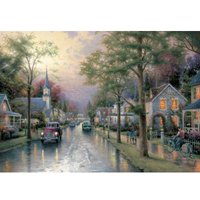 Schmidt Spiele Morgen in der kleinen Stadt 1000 Teile Puzzle Schmidt-Spiele-58441