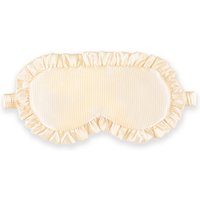Silver Cloud Satin Frilly Sleep Mask - Buttercup Collection