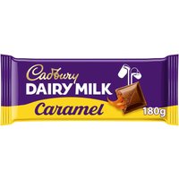 Dairy Milk Caramel Chocolate Bar 180g