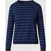 North Sails - Maglia a righe con scollo a barcaNorth SailsBlue depthsXXL