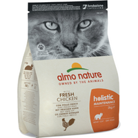 Almo Nature Holistic  Maintenance Adult con Pollo Gatto - 2 kg - Croccantini per gatti - 1° ORDINE? scegli tra BZR5 / BZR20 + 200 pt fedeltà