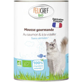 Felichef Mousse Grain Free al Salmone per Gatti - 400 g, 12 pezzi