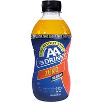 AA Drink zero suikervrij petfles 330ml