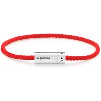 7g Polished Sterling Silver Nato Cable Bracelet