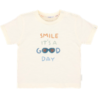 Little Dutch T-shirt Korte Mouw Crème - 80