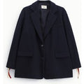 Blazer mit Knöpfen und vorderen Pattentaschen