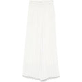 Pantalone bambina plissettato