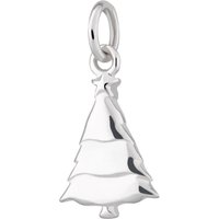 Silver Christmas Tree Charm