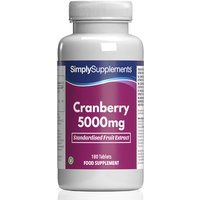 Cranberry Tablets 5,000mg